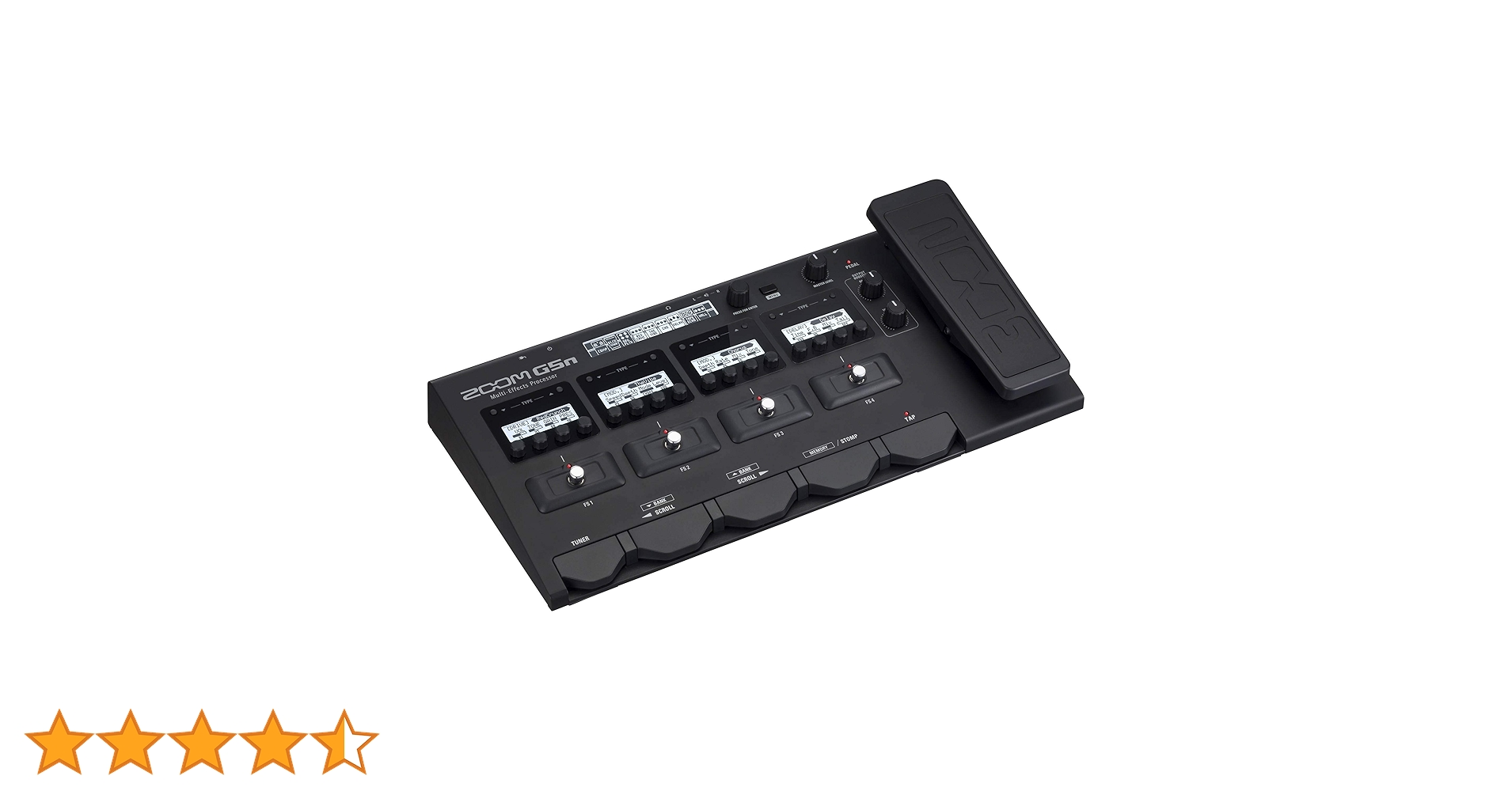 ZOOM G5n マルチエフェクトプロセッサー img_G5n_rear.jpg.